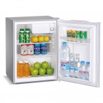 Morris T71070ESD Μονόπορτο Ψυγείο Mini Bar Inox Look με κλειδαριά (ΠxBxY) 47 x 45 x 63,5 εκ