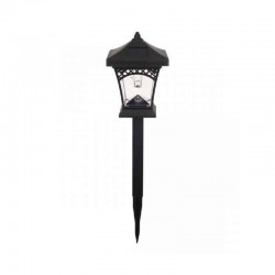 Sidirela Ηλιακό φωτιστικό κήπου παγόδα με λαμπάκι LED