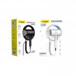 Andowl Επιτοίχιο Πιστολάκι Μαλλιών 2200W Q-F002 Λευκό