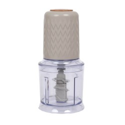 Primo PRFC-40448 Πολυκόπτης με 3πλό Μαχαίρι 500W 700ml Γκρι-Wooden