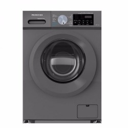 Princess WMBAS 8 PAR Πλυντήριο Ρούχων 8 kg, 1400 στροφές, Inverter Μοτέρ Dark Silver