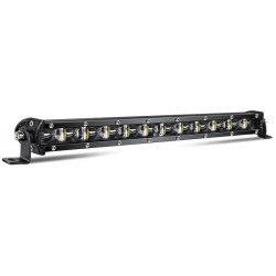 LED Μπάρα super bright slim 72W μονή σειρά 24LED 6000K