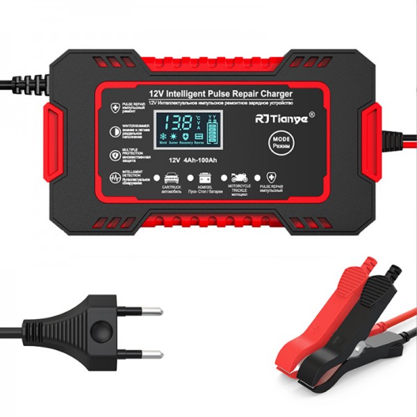 Φορτιστής Μπαταρίας Αυτοκινήτου 4Ah-100Ah 12V RJ-C120501A Φορτιστής Μπαταρίας Αυτοκινήτου 4Ah-100Ah 12V RJ-C120501A