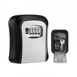 Κλειδοθήκη με Συνδυασμό 4 Ψηφίων Επιτοίχια Μεταλλική Αδιάβροχη