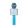 Ασύρματο Μικρόφωνο Καραόκε Bluetooth Με Ηχείο WS-858 Μπλε