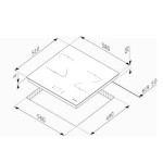 Pyramis PHC62410FMB Κεραμική Εστία Pyramis PHC62410FMB Κεραμική Εστία