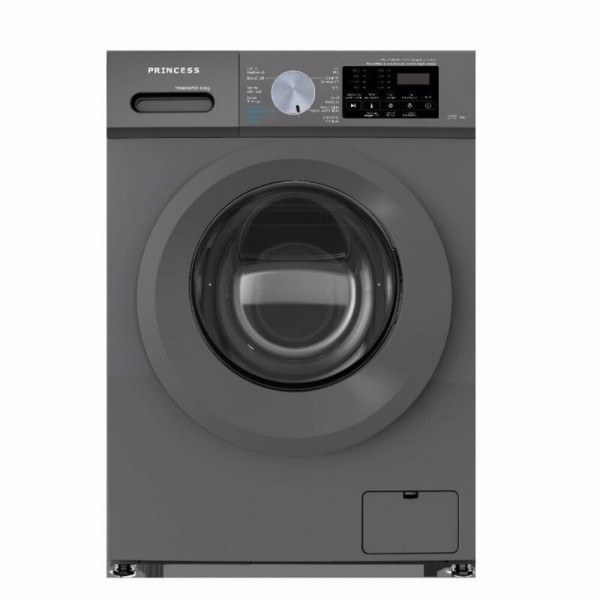 Princess WMBAS 7 PAR Πλυντήριο Ρούχων 7 κιλά, A, 1200 στροφές, Inverter Μοτέρ, Ατμός