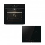Σετ Gorenje Φούρνος Πυρολυτικός BOP6737E02BK + Επαγωγική Εστία GI601FMC