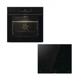 Σετ Gorenje Φούρνος Πυρολυτικός BOP6737E02BK + Επαγωγική Εστία GI601FMC 
