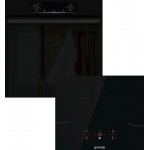 Σετ Gorenje Φούρνος Πυρολυτικός BOP6737E02BK + Επαγωγική Εστία GI601FMC