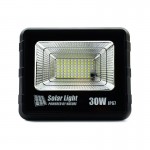 GDSUPER LED Στεγανός ηλιακός προβολέας ψυχρό λευκό φως με φωτοκύτταρο IP67 30W/6500K GD-30H