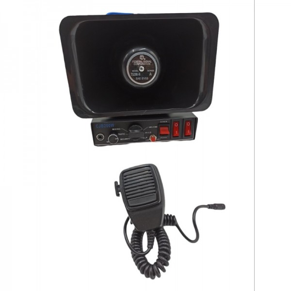 Τηλεβόας/ντουντούκα αυτοκινήτου 12V/200W