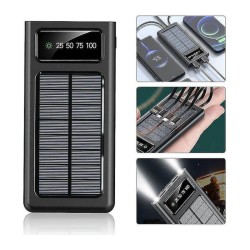 KLGO Ηλιακό power bank 20.000mAh με 2 θύρες USB-A KP-96