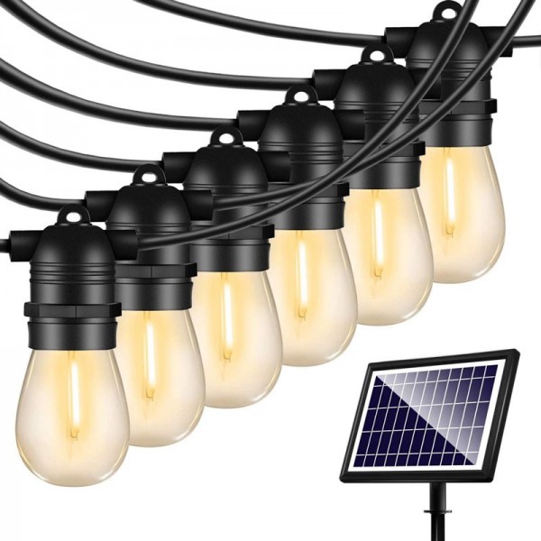 Κρεμαστή ηλιακή γιρλάντα 10m 10LED IP67 Κρεμαστή ηλιακή γιρλάντα 10m 10LED IP67