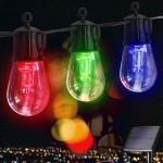 Κρεμαστή ηλιακή γιρλάντα 10m 10LED IP67