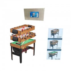 Επιδαπέδιο Τραπέζι Πολλαπλών Παιχνιδιών 3 σε 1
