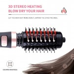 KEMEY Πιστολάκι – Βούρτσα Μαλλιών 2 σε 1 1000W με Εναλλάξιμες Κεφαλές KM-8021