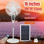 GDTIMES Ηλιακός Ανεμιστήρας με βάση 16inches GD-936S