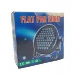 LED Φωτορυθμικό flat par light RGBW 60LEDS
