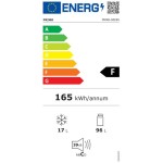 Primo PRMB 50055 Ψυγείο 113 lt Μονόπορτο Inox 4 Αστέρων