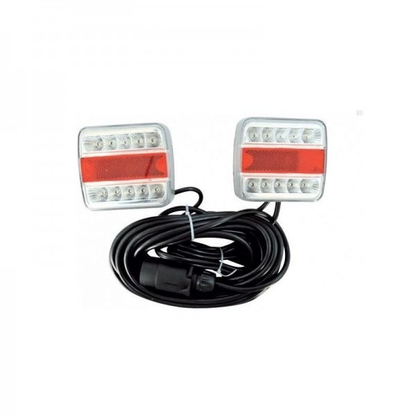 Σετ φώτα τρέιλερ LED 12V με μαγνήτη Σετ φώτα τρέιλερ LED 12V με μαγνήτη