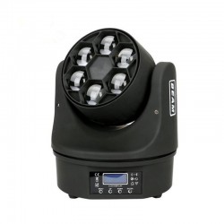 Mini beam φωτορυθμικό 6 κεφαλών 72W 