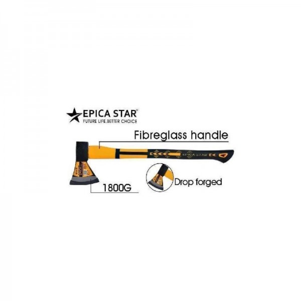 Τσεκούρι 88cm EPICA STAR με αντιολισθητική λαβή EP-20485