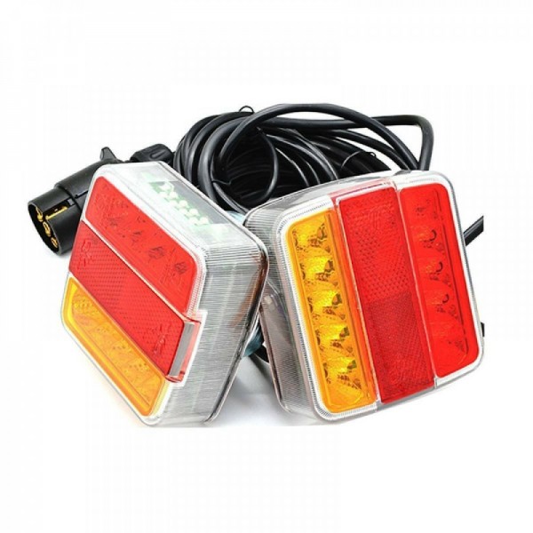 Σετ φώτα τρέιλερ LED 12V με μαγνήτη Σετ φώτα τρέιλερ LED 12V με μαγνήτη