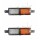 Ζευγάρι φανάρια LED 12-24V 