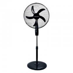Eurolamp 300-20014 Ανεμιστήρας με Ορθοστάτη Φ50 Μαύρος 60W
