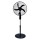 Eurolamp 300-20014 Ανεμιστήρας με Ορθοστάτη Φ50 Μαύρος 60W