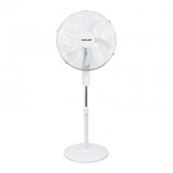 Eurolamp 300-20015 Ανεμιστήρας με Ορθοστάτη Φ50 Λευκός 60W