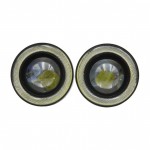 LED Φώτα ομίχλης αυτοκινήτου με angel eyes