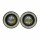 LED Φώτα ομίχλης αυτοκινήτου με angel eyes 