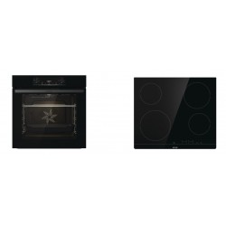 Σετ Gorenje BO6735E02BL Φούρνος Mαύρος + ECT641BSC Εστία Αυτόνομη