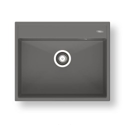Pyramis Ithaka 61x51 1B Γρανιτένιος Νεροχύτης Pyragranite Iron Grey