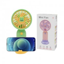 Επαναφορτιζόμενος  ανεμιστήρας mini  - Sy958B - 033152 - Green
