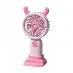 Επαναφορτιζόμενος  ανεμιστήρας mini - CS1325A-3 - 032148 - Pink