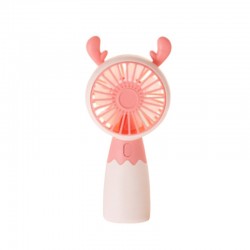 Επαναφορτιζόμενος  ανεμιστήρας mini - CS1323-3 - 032131 - Pink
