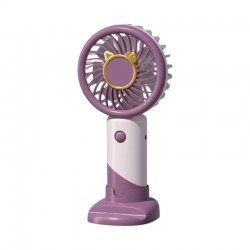 Επαναφορτιζόμενος  ανεμιστήρας mini - CS1351-2 - 030403 - Purple