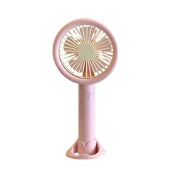 Επαναφορτιζόμενος  ανεμιστήρας mini - 677-55B - 037006 - Pink