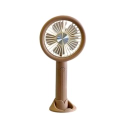 Επαναφορτιζόμενος  ανεμιστήρας mini - 677-55B - 037006 - Brown