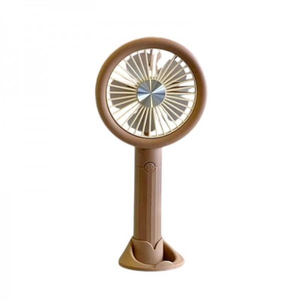 Επαναφορτιζόμενος  ανεμιστήρας mini - 677-55B - 037006 - Brown