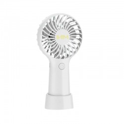 Επαναφορτιζόμενος  ανεμιστήρας mini - 677-38B - 038003 - White