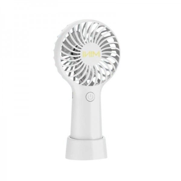 Επαναφορτιζόμενος  ανεμιστήρας mini - 677-38B - 038003 - White