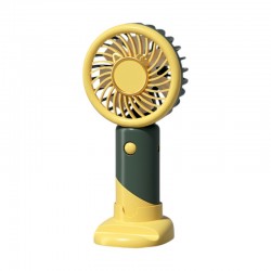 Επαναφορτιζόμενος  ανεμιστήρας mini - CS1351-2 - 030403 - Yellow