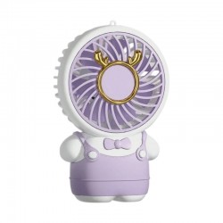 Παιδικός  Επαναφορτιζόμενος  ανεμιστήρας mini - CS1360-2 - 030502 - Purple