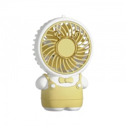 Παιδικός  Επαναφορτιζόμενος  ανεμιστήρας mini - CS1360-2 - 030502 - Yellow