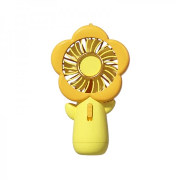 Επαναφορτιζόμενος  ανεμιστήρας mini - CS1365-2 - 030601 - Yellow