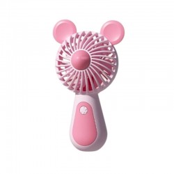 Επαναφορτιζόμενος  ανεμιστήρας mini - CS1321A-1 - 032117 - Pink